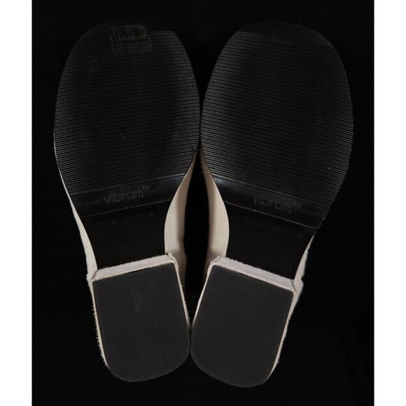 Random Identities Suede Boots Size 41 US 11 Womens White - Picture 8 of 13